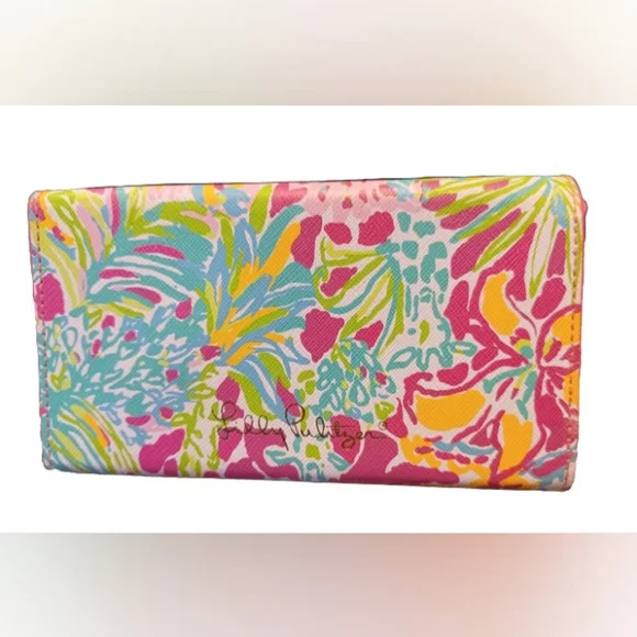Lilly Pulitzer Collapsible Sunglass Eyeglass Case Spot Ya - Picture 2 of 7